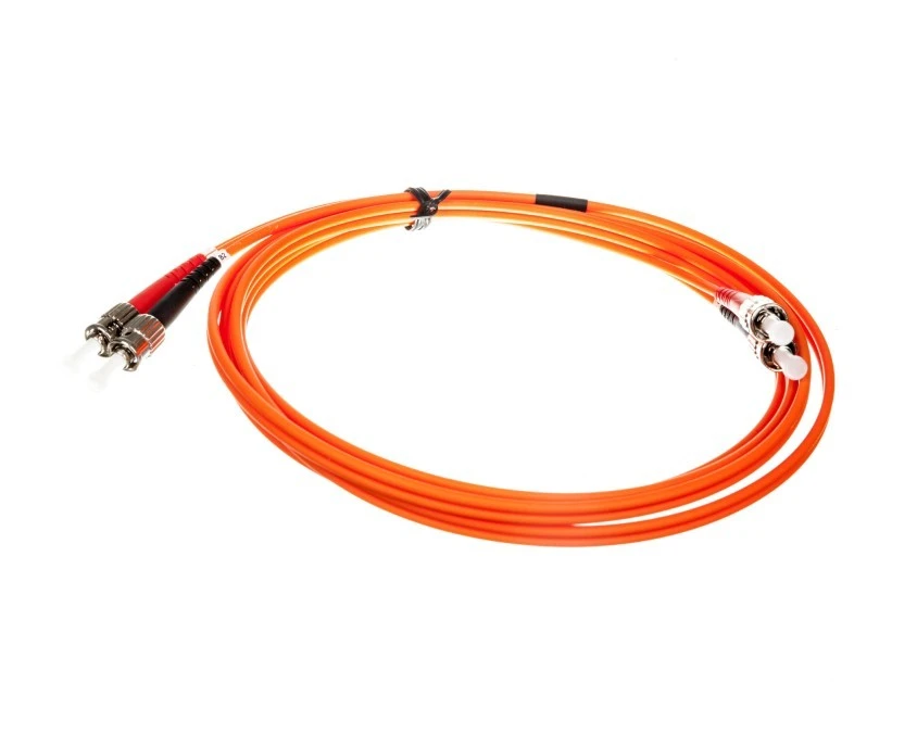LCS Kabel krosowy ST‑ST duplex OM2 2m pomarańczowy 033081 /3szt./