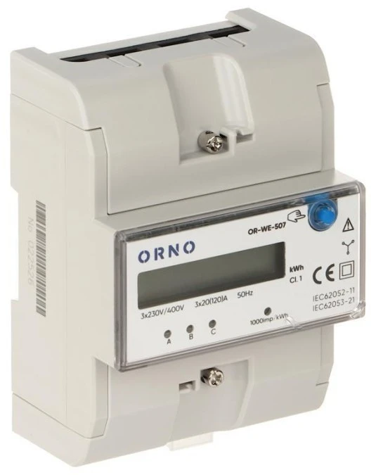 LICZNIK ENERGII ELEKTRYCZNEJ OR‑WE‑507 TRÓJFAZOWY - obrazek 1