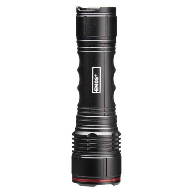 Latarka metalowa LED 330 lm 3× AAA z zoomem P3114 - obrazek 1