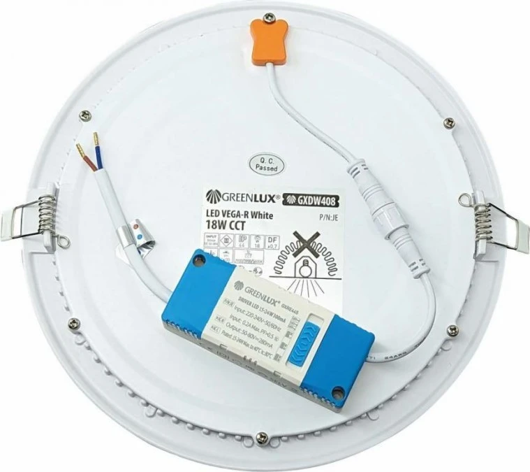 LED VEGA‑R White 18W CCT 1600/2420lm ‑ Oprawa LED do zabudowy p/t (Downlight LED) GXDW408 - obrazek 2