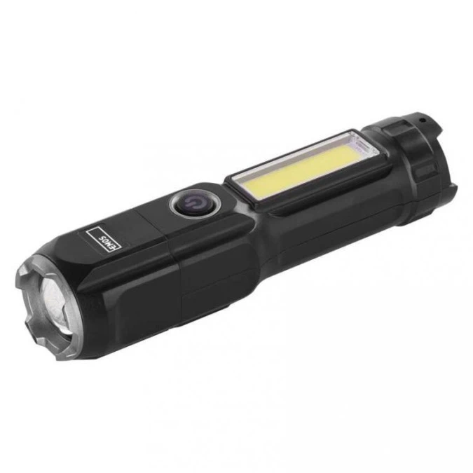 Latarka LED plastikowa 150 lm, ładowalna P3214 - obrazek 1