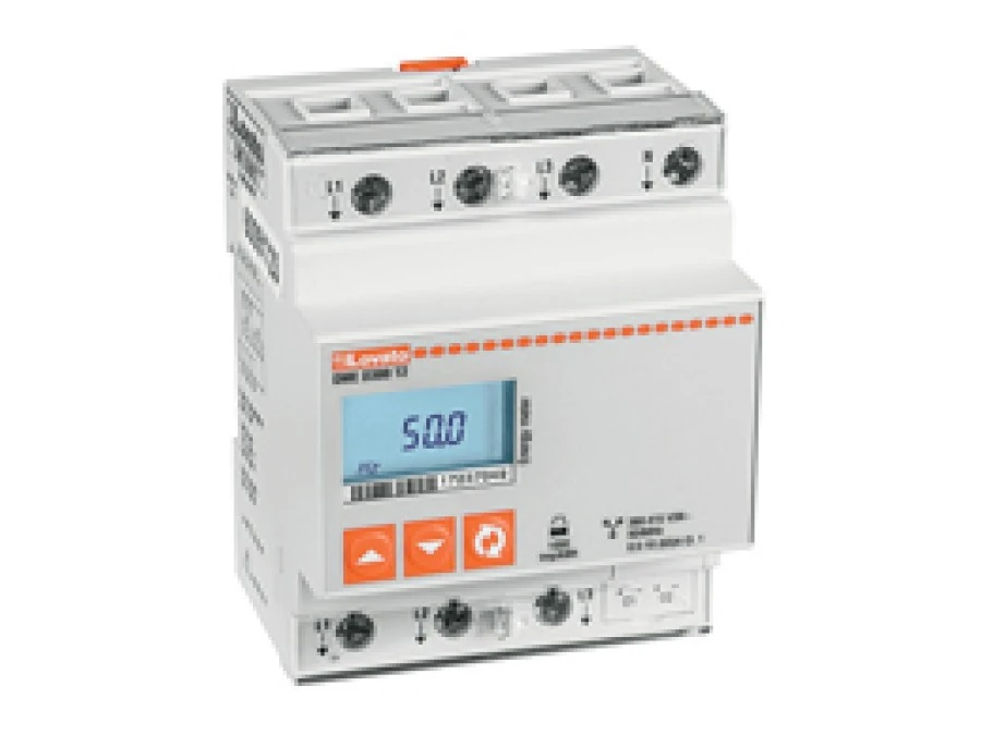 Licznik energii elektrycznej 1‑fazowy 63A 230/400V cyfrowy 2 wyjścia impulsowe wielopomiarowy z certyfikatem MID DMED300T2MID - obrazek 1