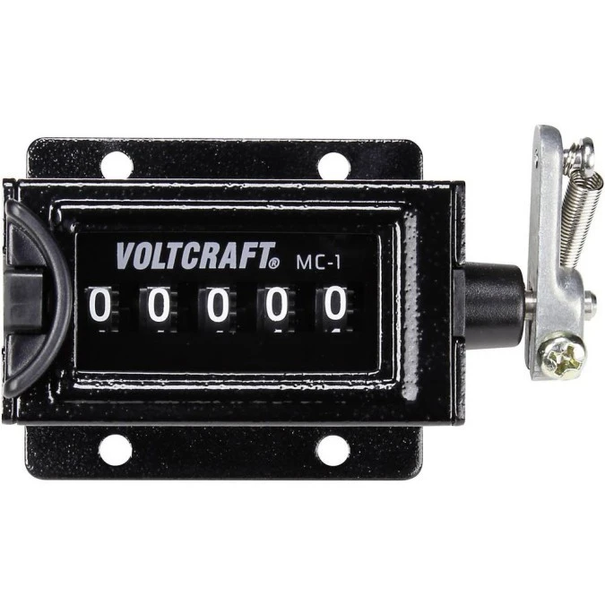 Licznik mechaniczny Voltcraft MC‑1, 58 x 47 mm, 0 ‑ 99999 108527 - obrazek 1