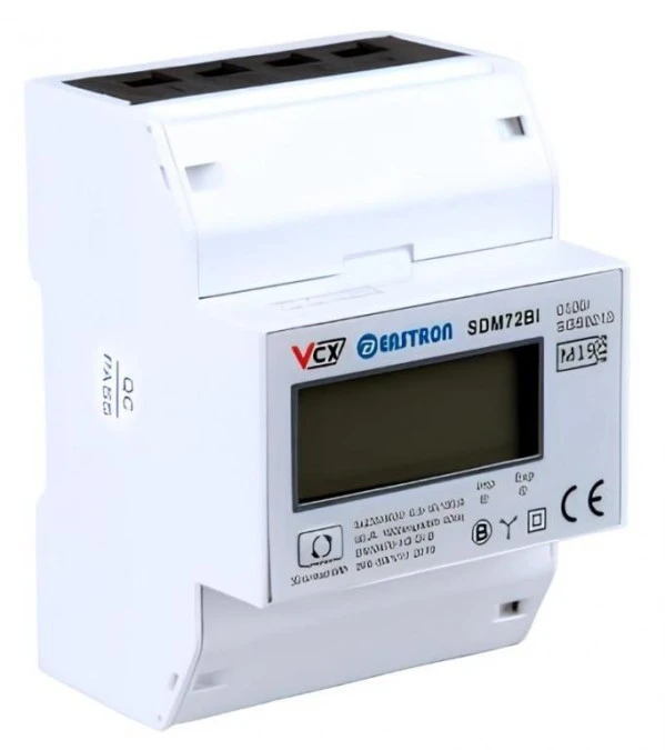 Licznik Energii Elektrycznej Mocy Pomiar Dwukierunkowy Trójfazowy MID 4P - obrazek 1