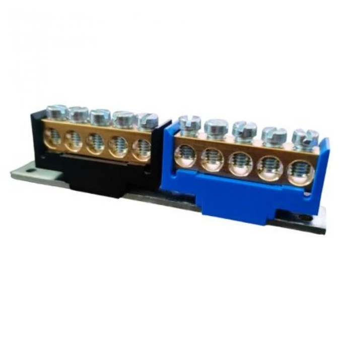 Listwa zaciskowa 4‑modułowa 4M PE+N 2x 5P 1006.04.I Marlanvil 1374 1006.04.I - obrazek 3