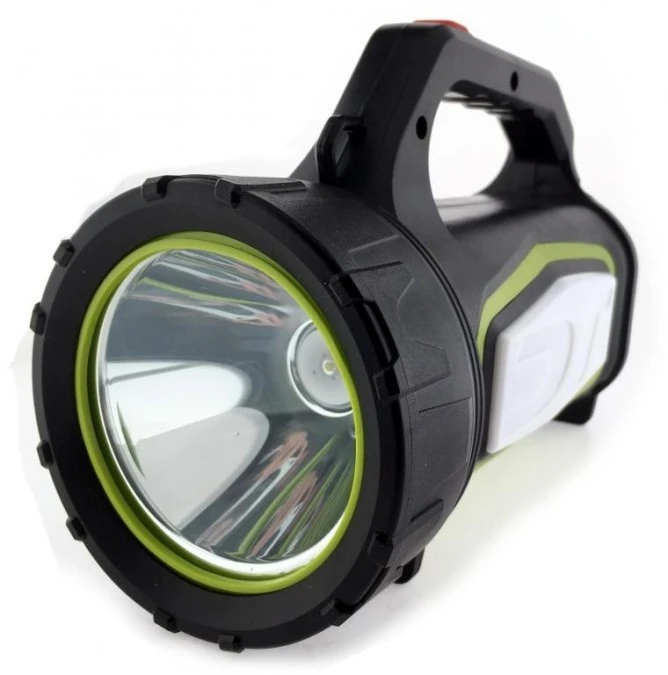 Latarka LED 1200lm akumulatorowa z dodatkowym światłem bocznym LB0171 - obrazek 1