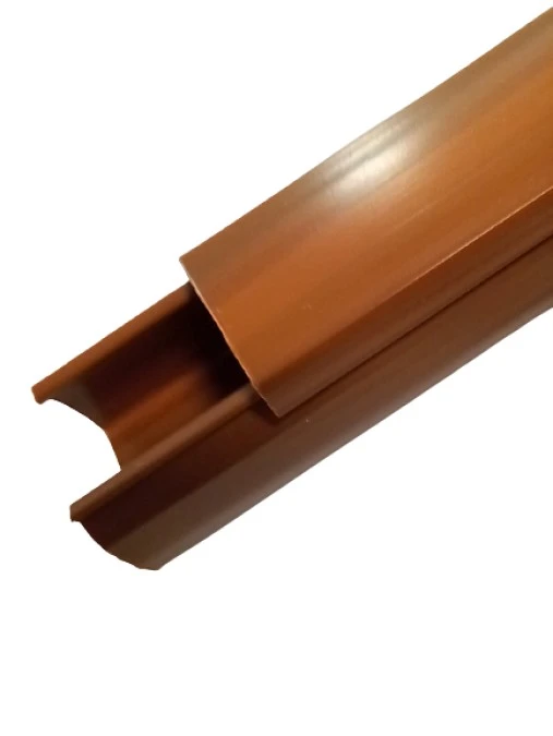 Listwa elektroinstalacyjna LST 17x15 z taśmą EKO ciemne drewno odporna na UV 68579 /2m/ - obrazek 1