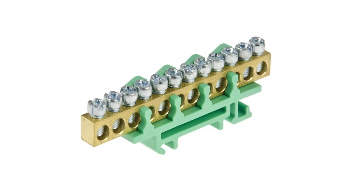 Listwa Zaciskowa 12x16 mm2‑Zielona ENE‑00547 - obrazek 3