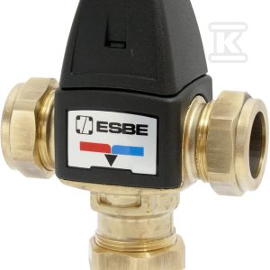Termostatyczny zawór mieszający VTA353, regulator temperatury 35-60oc, KVS 1.5 22mm CPF 31105200 Termostatyczny zawór mieszający VTA353, regulator temperatury 35-60oc, KVS 1.5 22mm CPF 31105200