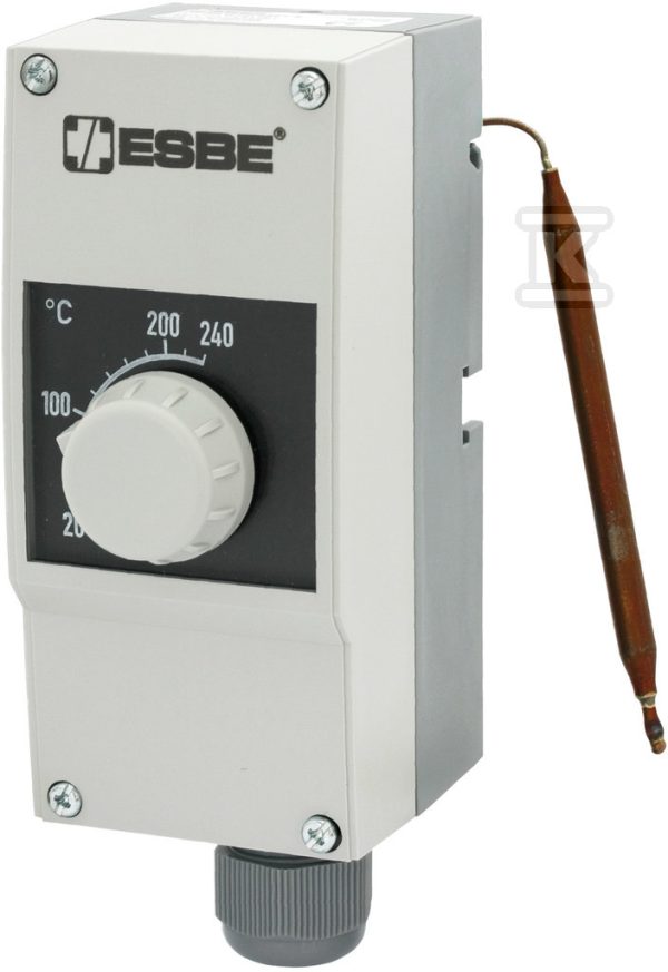 Termostatyczny czujnik temperatury spalin ESBE CTF151 500C 230 V 56020100