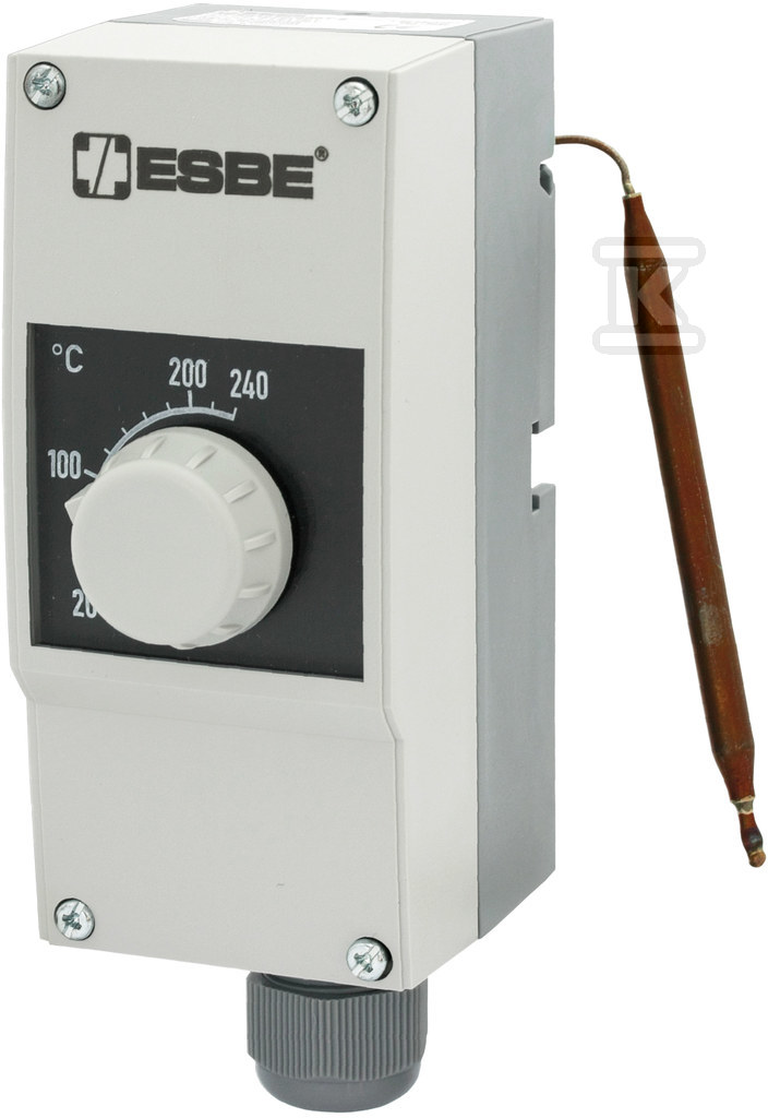 Termostatyczny czujnik temperatury spalin ESBE CTF151 500C 230 V 56020100 - obrazek 1