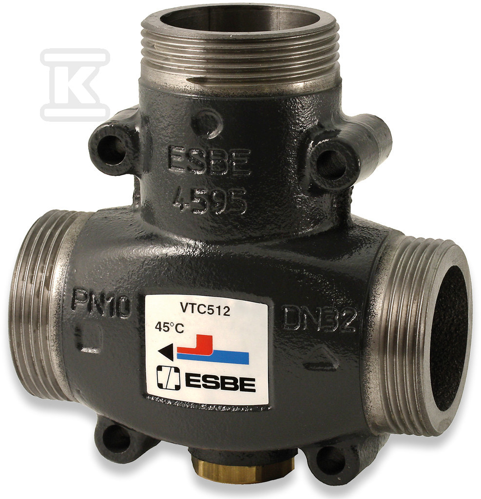Zawór temperaturowy ESBE VTC512 32-14 G1 1/2 65°C 51022600 - obrazek 1