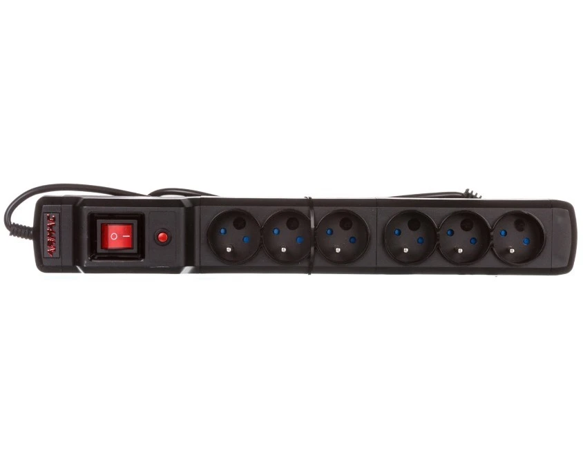 LISTWA ZASILAJĄCA ARMAC MULTI M6 1.5M 6X 230V PL CZARNA M6/15/CZ - obrazek 1