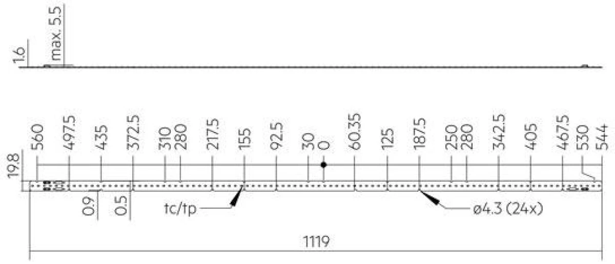 LLE 20x1120mm 4800lm 840 HV SNC4 Moduł LED liniowy ESSENCE TRIDONIC ‑ 28005445 - obrazek 2
