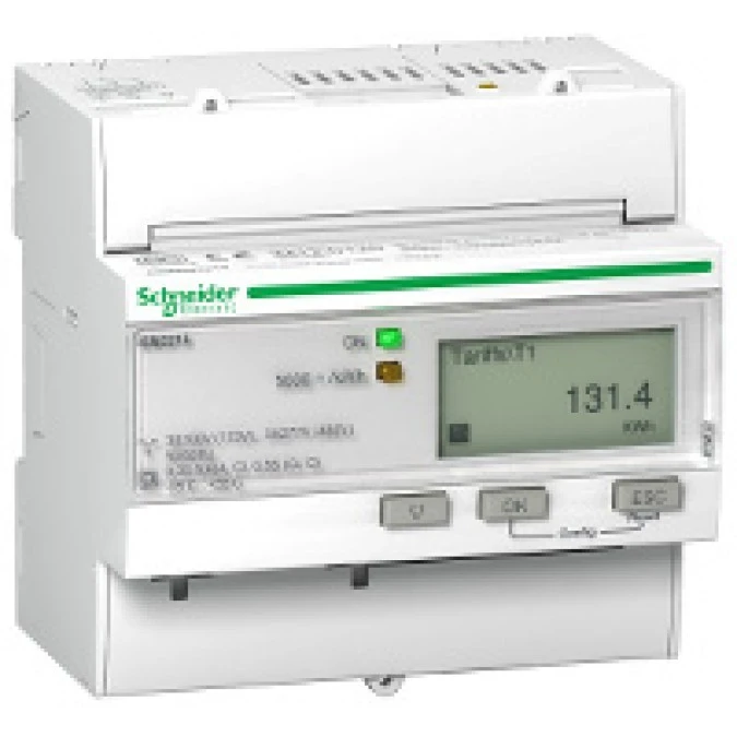 Licznik energii elektrycznej 1/3‑fazowy 5A przekładnik 100‑277/173‑480V kl.0,5S/C taryfowy MID cyfrowy iEM3215 CT A9MEM3215 - obrazek 1