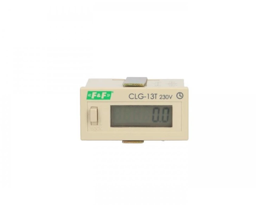 Licznik czasu pracy 110‑240V AC/DC 6 znaków cyfrowy tablicowy 48x24mm CLG‑13T 230V - obrazek 1