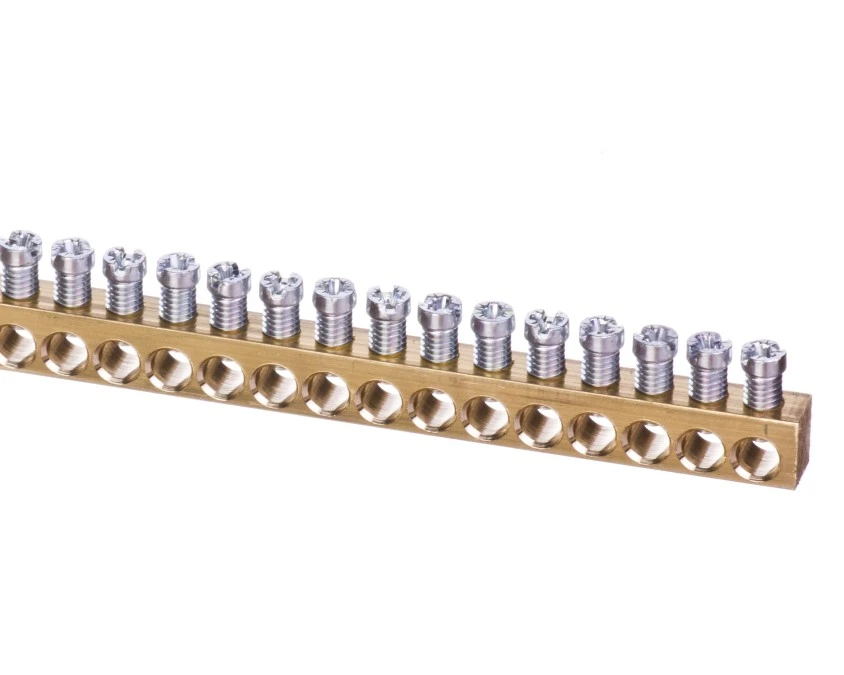Listwa zaciskowa 63A 1m 130x16mm2 KLM 275452 - obrazek 1