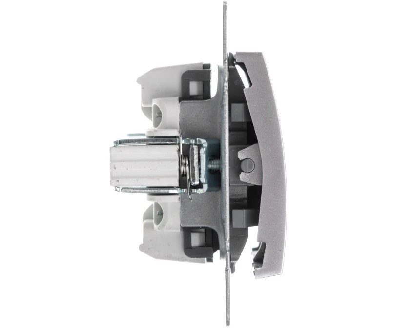 LOGI Łącznik żaluzjowy śrubowy 10AX 250V srebrny 021100143 25196 - obrazek 3