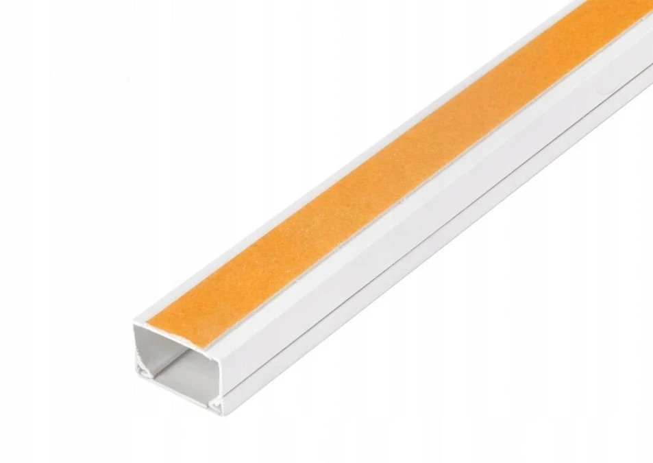 Listwa elektroinstalacyjna kanał kablowy BKK 25x25mm korytko z pokrywą i taśmą montażową 2‑stronną / 2 m / 4/EB/KK 25x25/TS - obrazek 2