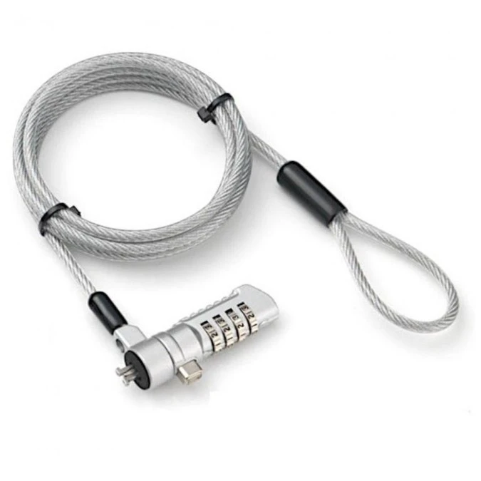 Linka zabezpieczająca do laptopa Nano Slot 2.5×5.5mm na Szyfr 1.8m