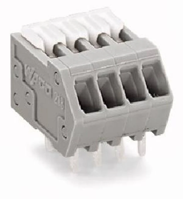 Listwa zaciskowa do płytek drukowanych 6‑biegunowa zielona raster 2,5mm 218‑106/000‑023 /70szt./ - obrazek 1