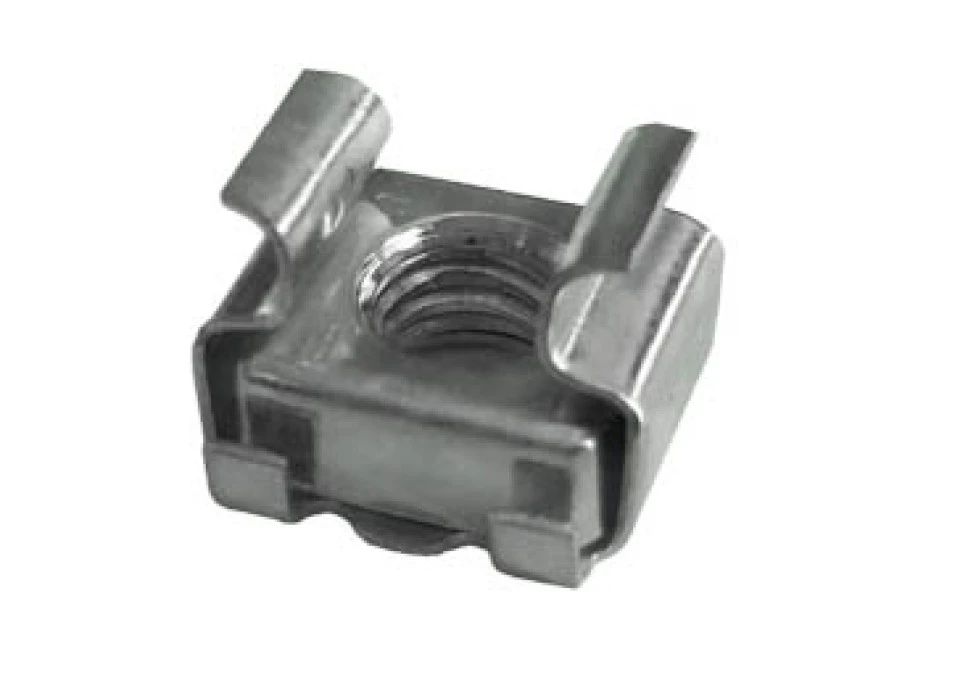 Nakrętka M6 klatkowa wkładana od tyłu do otworu 9,5 x 9,5 mm AN‑KH 9.5x9.5 M6 001343729 - obrazek 1