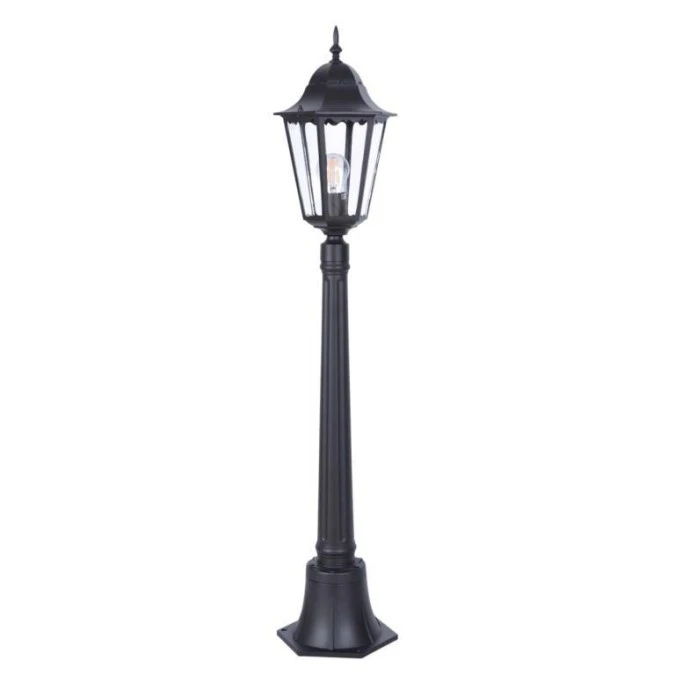 Latarnia zewnętrzna ogrodowa LOZANA retro w kolorze czarnym na E27 IP44 K‑6006A CZARNY Kaja Lighting - obrazek 1