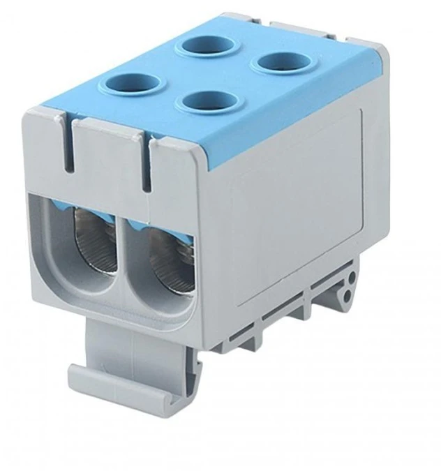 Listwa zaciskowa LZD w korpusie niebieska Cu:2.5‑50mm2, Al:6‑50mm2 E.4150/N - obrazek 1