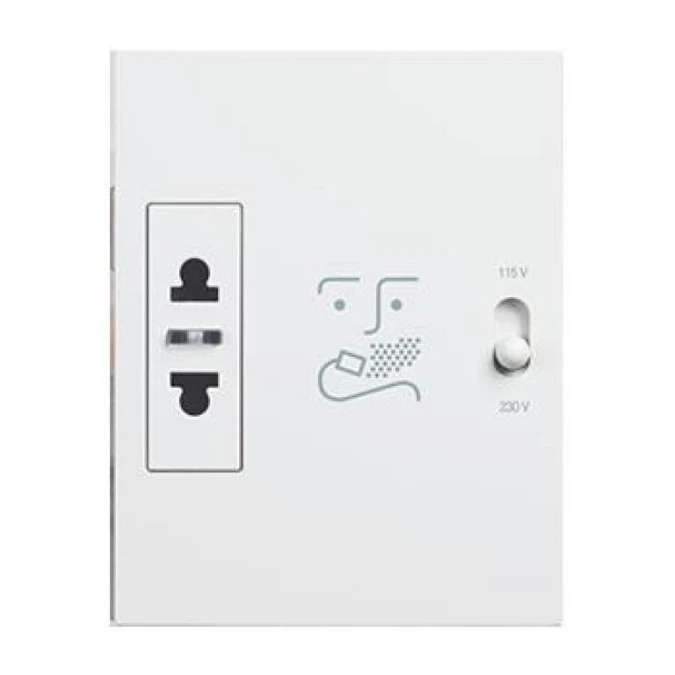 LIVING NOW gniazdo golarkowe 3mod. biały KW4177 - obrazek 1
