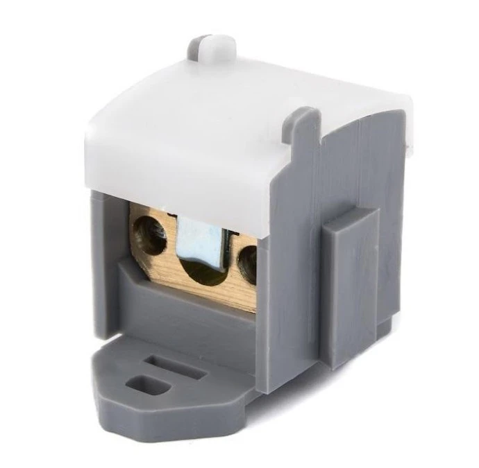 Listwa zaciskowa odgałęźna WLZ 1 x 35mm2 + 4 x 16mm2 Szary WLZ‑35/4x16/SZ - obrazek 1