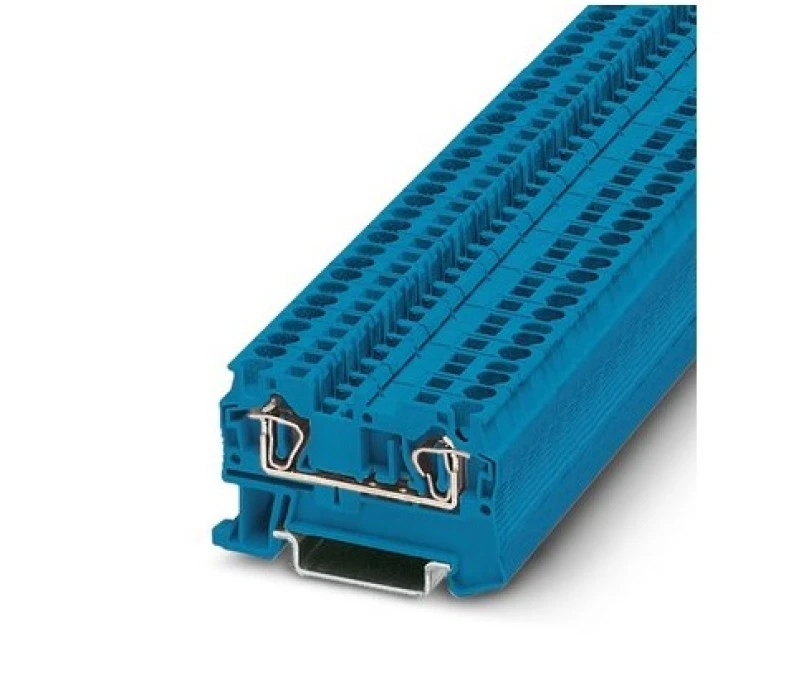 Listwa zaciskowa przepustowa 2‑przewodowa 0,08‑6mm2 niebieska ST 4 BU 3031377 - obrazek 1