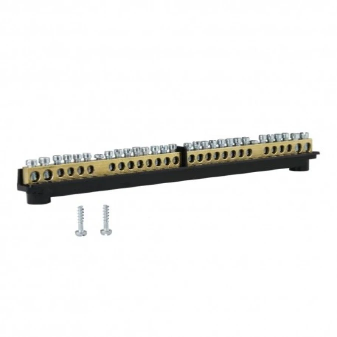 Listwa zaciskowa 12‑modułowa 2 x (12P+2P) 1006.12 0698 - obrazek 1