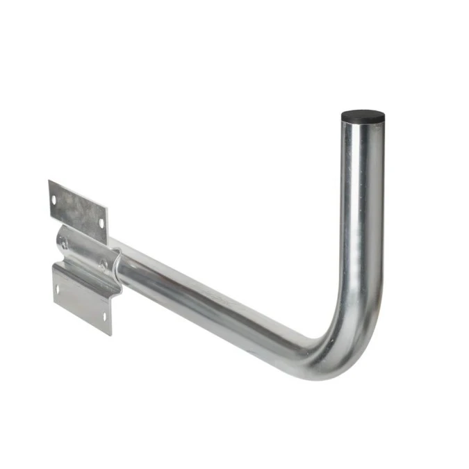 Lewy uchwyt murowy 600mm, stal, ocynk Extralink B600