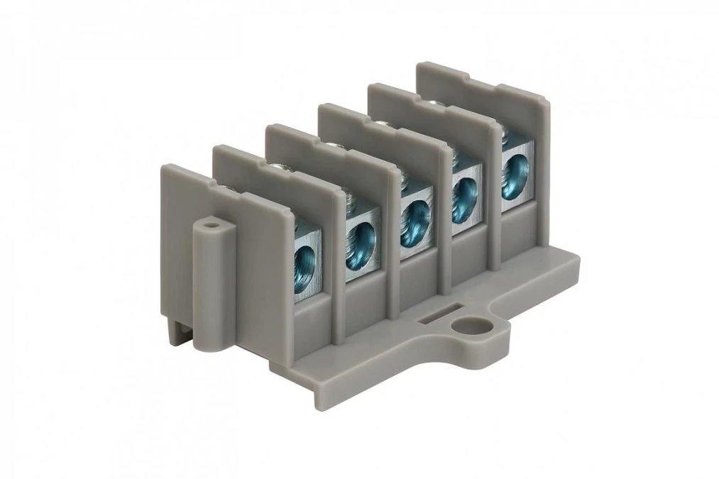Listwa Zaciskowa 35mm ZGX 5x35 szara GEP‑00131 - obrazek 1