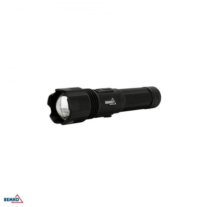 latarka hybrydowa led zoom 1200mAh IP42 C49‑LTK01 - obrazek 1