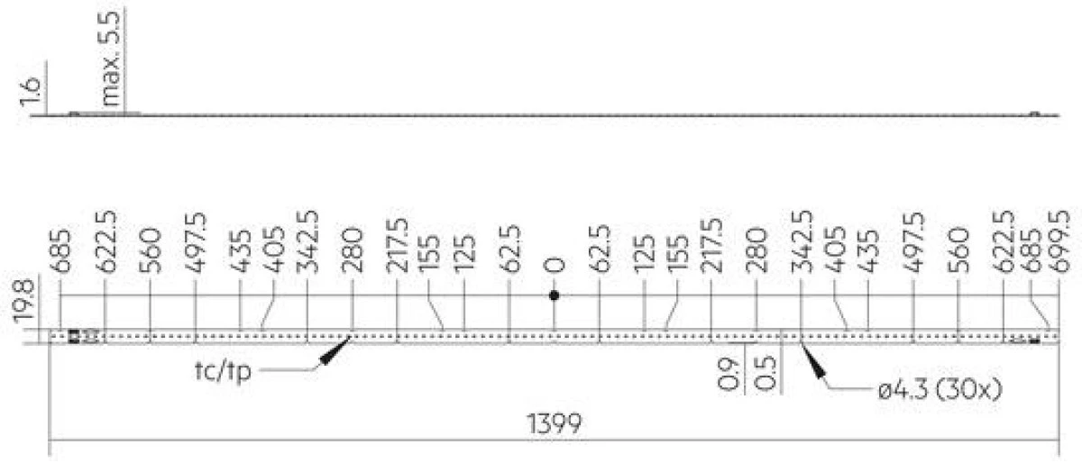 LLE 20x1400mm 6000lm 840 HV SNC4 Moduł LED liniowy ESSENCE TRIDONIC ‑ 28005449 - obrazek 2
