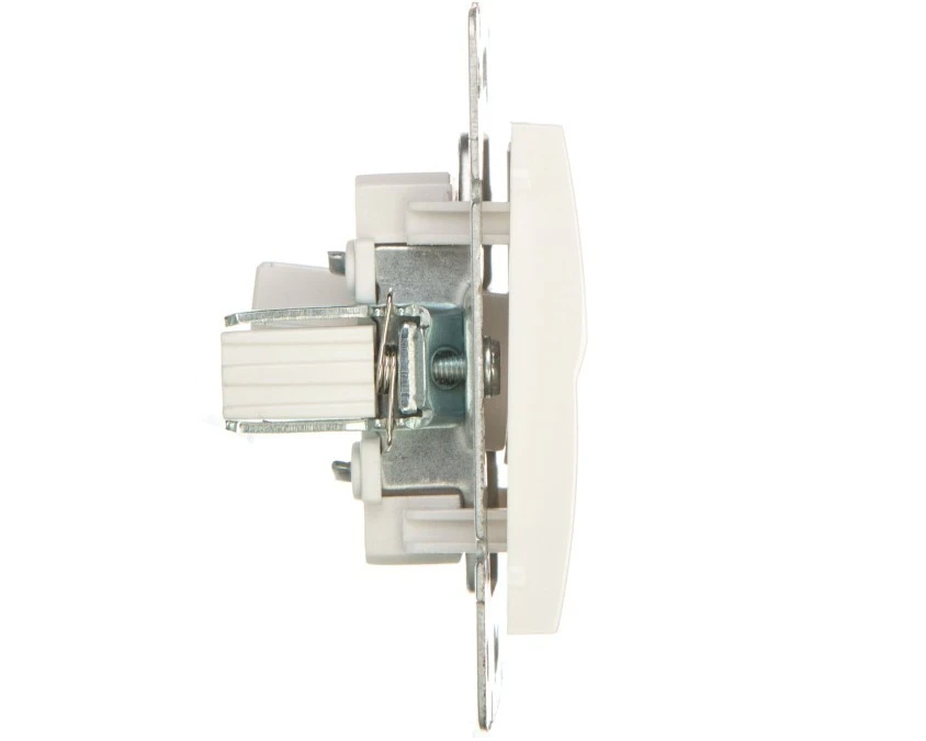 LOGI Gniazdo komputerowe pojedyncze (RJ45Cat 5e Jack) Biały 25108 - obrazek 3