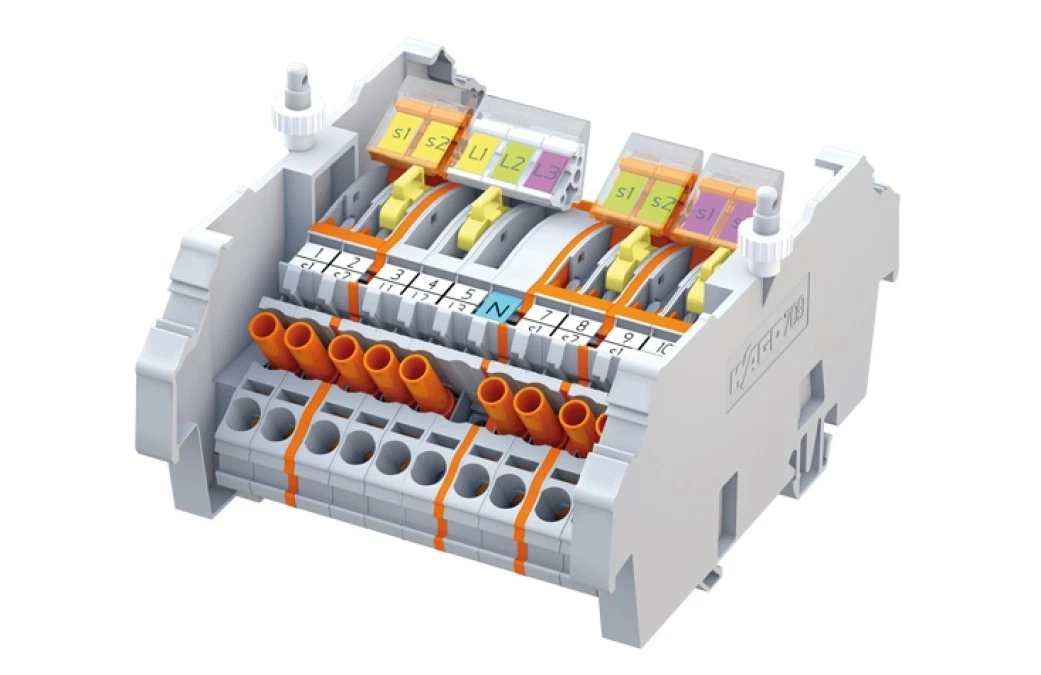 Listwa pomiarowa LPW 10 torowa z ochrona przeciw przepieciowa 75V AC 847‑102/000‑001