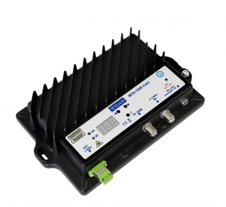 Nadajnik optyczny Telkom‑Telmor MTX NEO 1550 3dBm DFB AGC