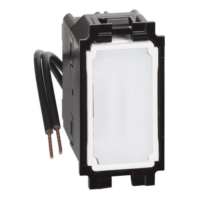 LIVING NOW łącznik krzyżowy z białą LED 1mod. K4004L - obrazek 1