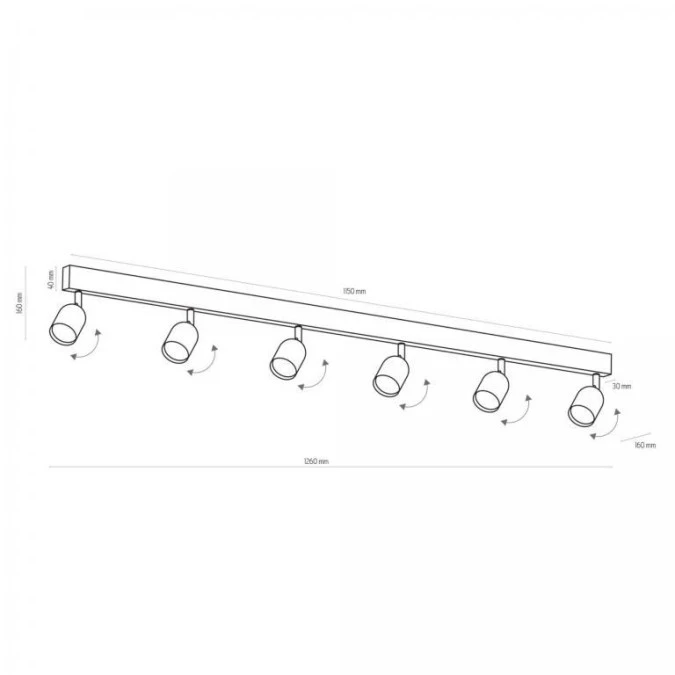 Listwa sufitowa TOP 1019 TK Lighting - obrazek 3