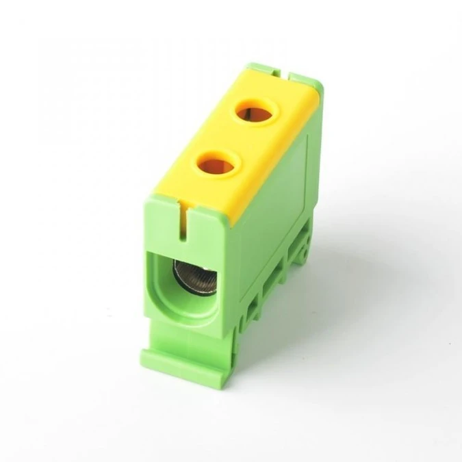 Listwa zaciskowa LZS w korpusie żółto‑zielona Cu:2,5‑35mm2, Al:6‑35mm2 E.4146 - obrazek 1
