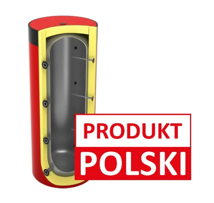 LEMET zbiornik buforowy pionowy stojący 300L bez wężownicy 16.300BN‑0