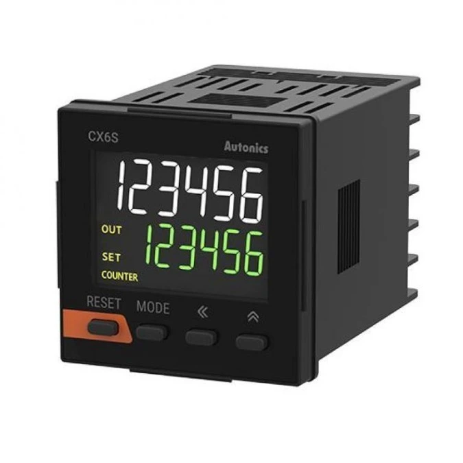 Licznik: elektroniczny LCD czas/impulsy SPDT IN 1: NPN,PNP CX6S‑1P2 - obrazek 1