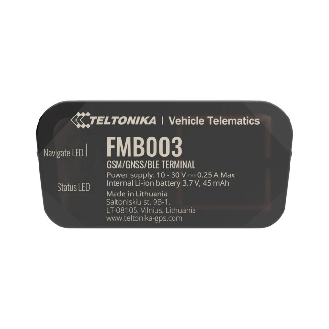 Lokalizator GPS Złącze OBDII, GNSS, GSM, Bluetooth 4.0 Teltonika FMB003 - obrazek 3