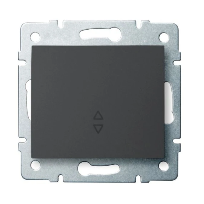 LOGI Łącznik schodowy śrubowy 10AX 250V grafit 021050141 25250 - obrazek 1