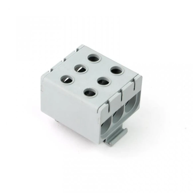 Listwa zaciskowa LZT w korpusie szara Cu:2,5‑50mm2, Al:6‑50mm2 E.4143/SZ - obrazek 1