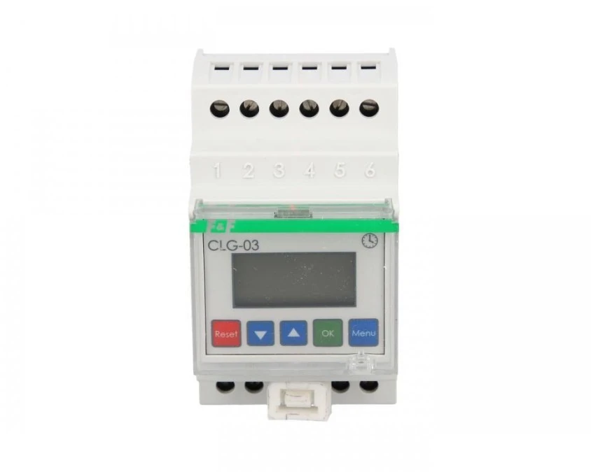 Licznik czasu pracy TH35 24‑264V AC/DC programowalny CLG‑03 - obrazek 1