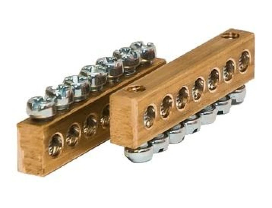 Listwa zaciskowa zerowa 7 x 10mm2 LZ‑7 - obrazek 1