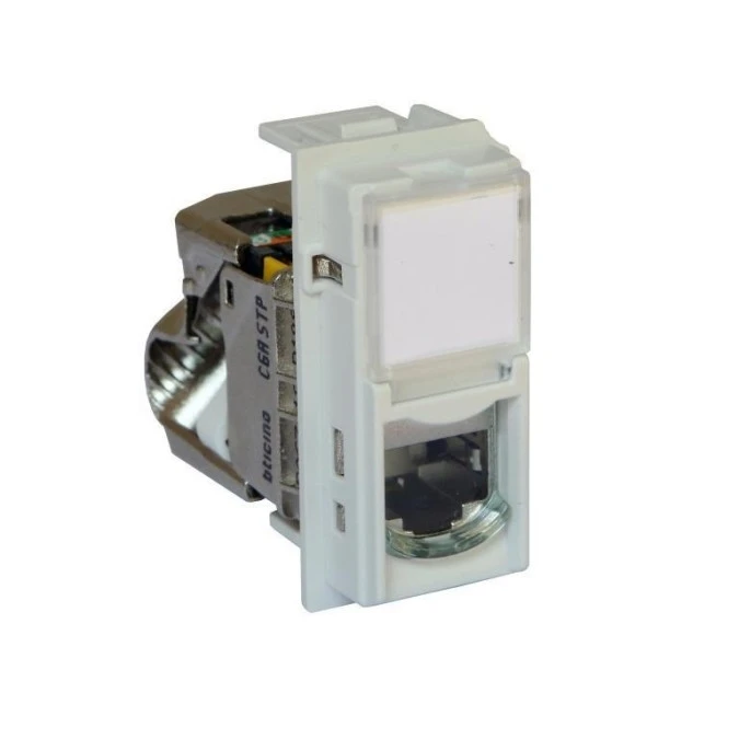 LIVING NOW gniazdo RJ45 STP kat.6a 1mod. biały KW4279C6AS